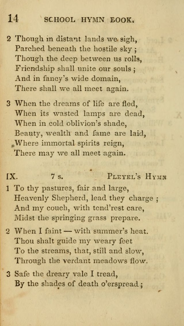 The American School Hymn Book. (New ed.) page 14