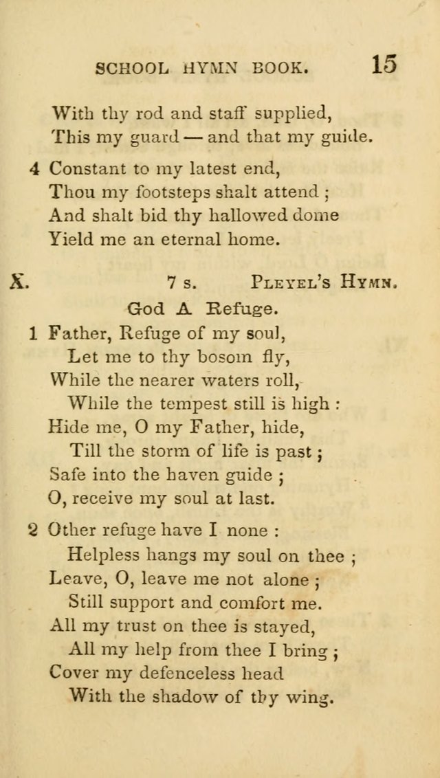 The American School Hymn Book. (New ed.) page 15
