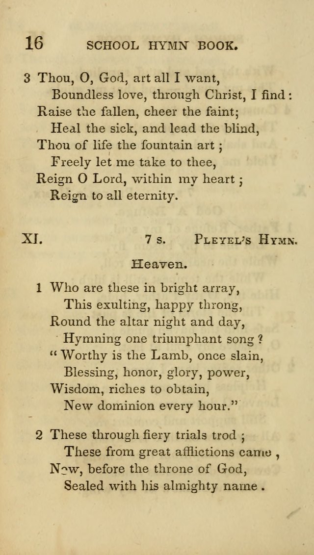 The American School Hymn Book. (New ed.) page 16