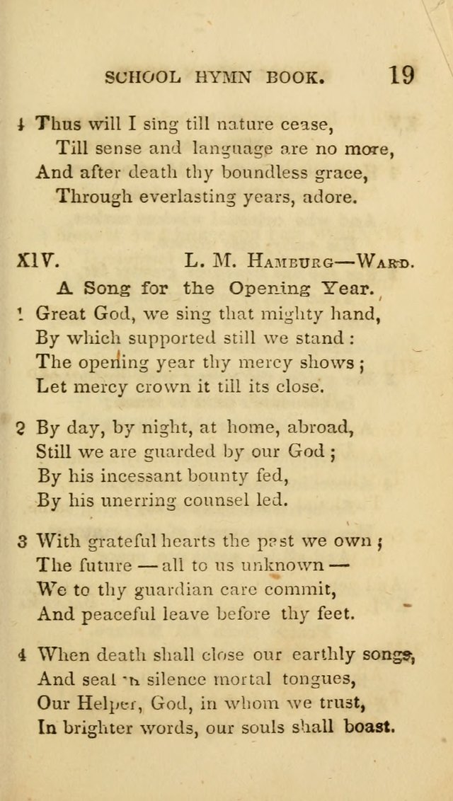 The American School Hymn Book. (New ed.) page 19