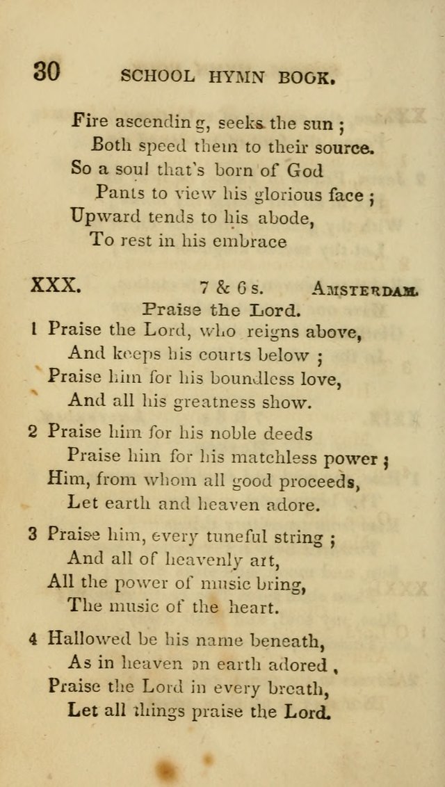 The American School Hymn Book. (New ed.) page 30