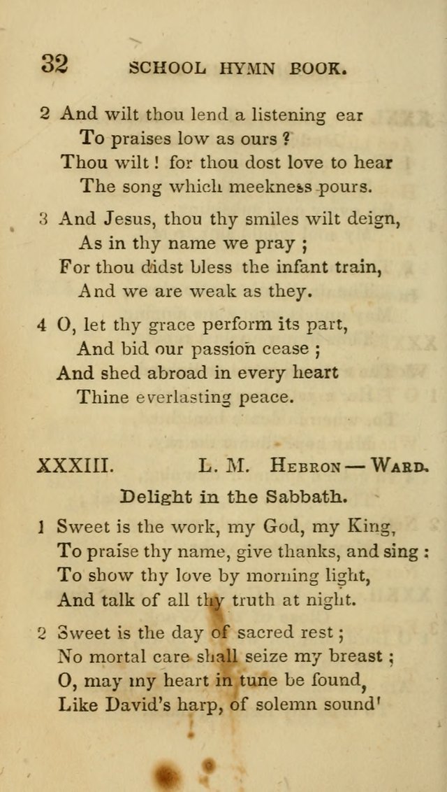 The American School Hymn Book. (New ed.) page 32