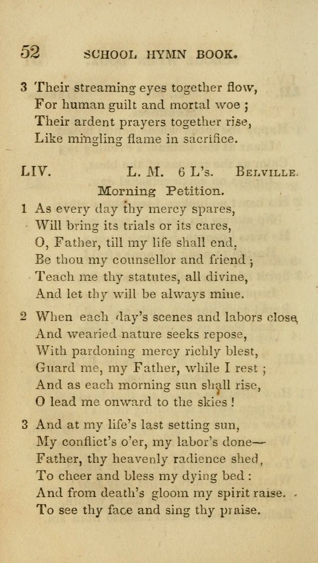 The American School Hymn Book. (New ed.) page 52