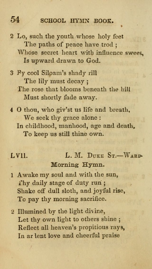 The American School Hymn Book. (New ed.) page 54