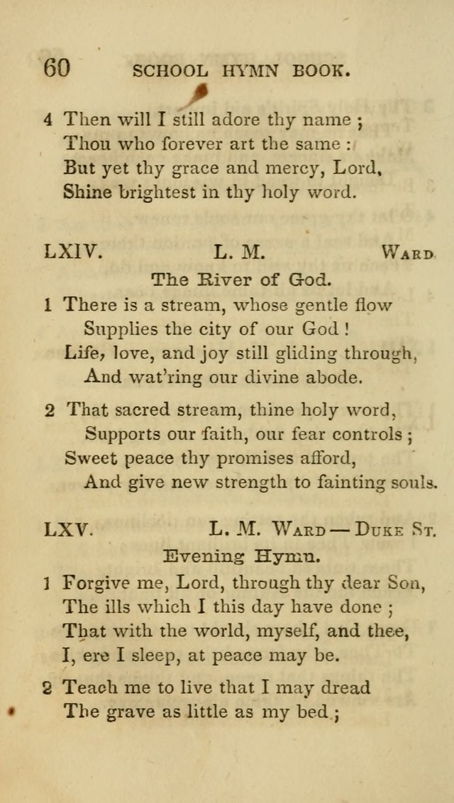The American School Hymn Book. (New ed.) page 60