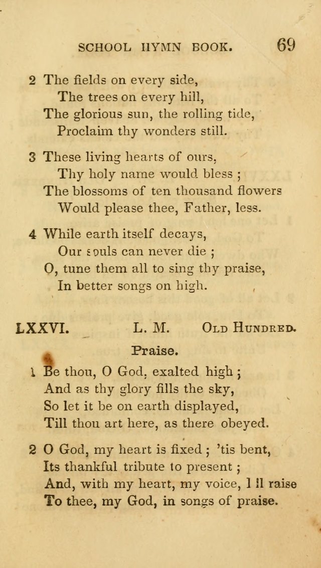 The American School Hymn Book. (New ed.) page 69