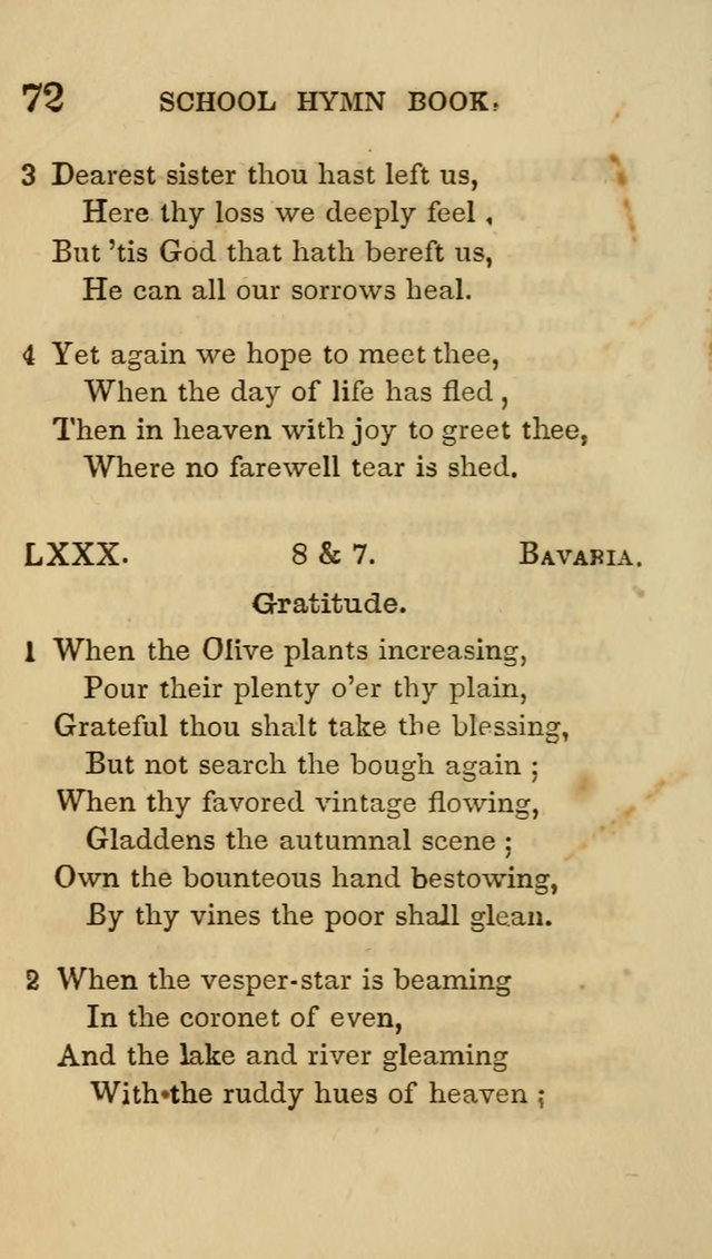 The American School Hymn Book. (New ed.) page 72