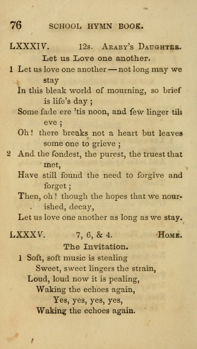 The American School Hymn Book. (New ed.) page 76
