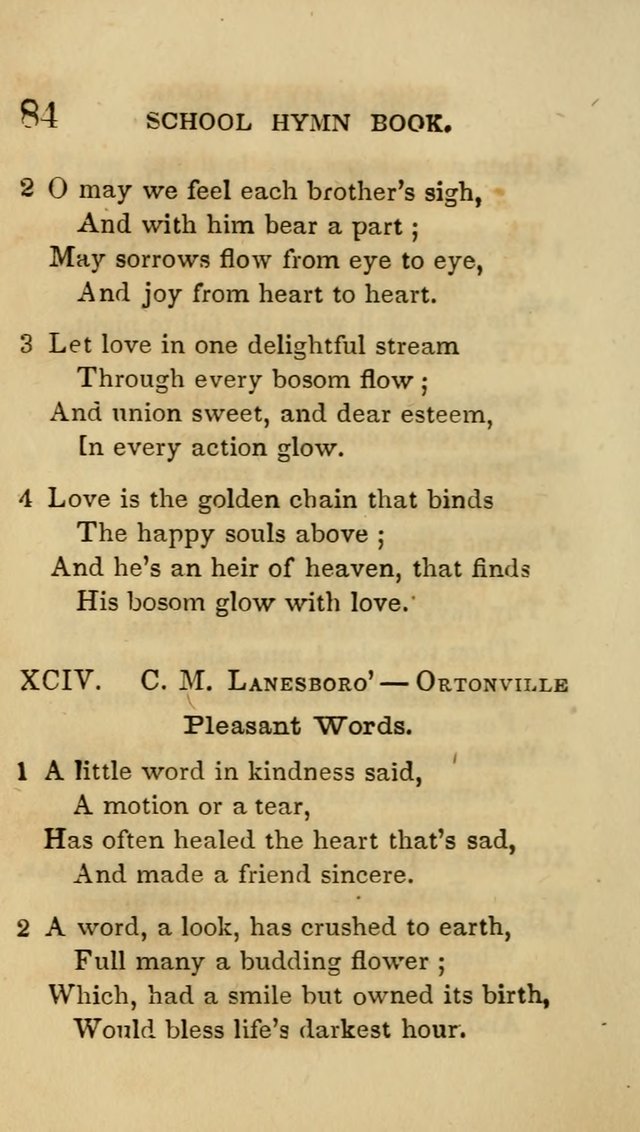 The American School Hymn Book. (New ed.) page 84