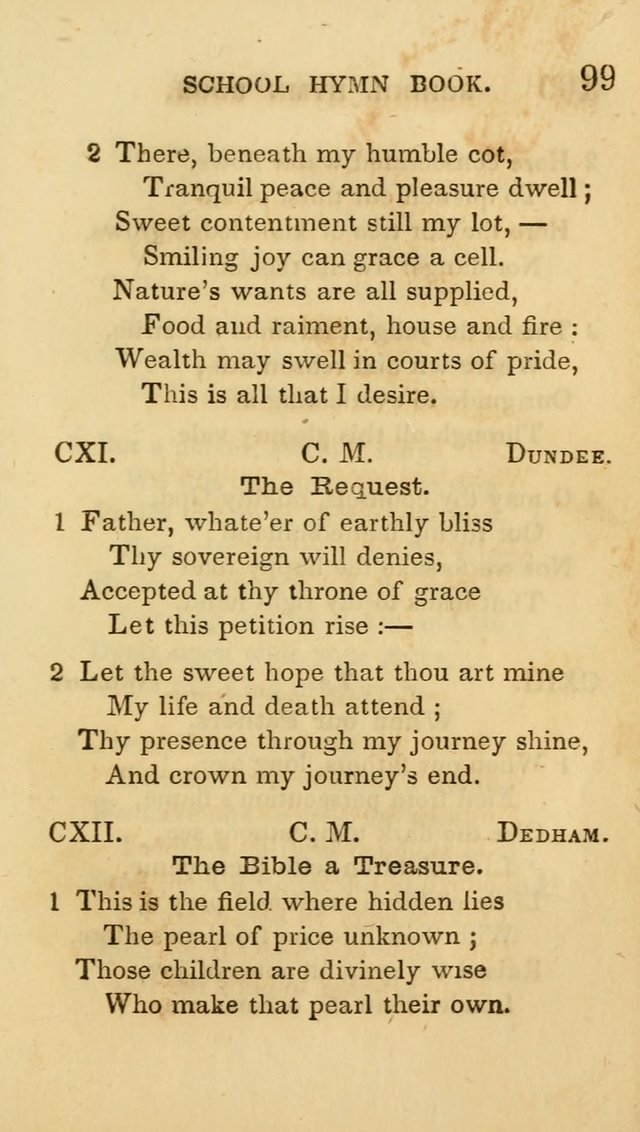 The American School Hymn Book. (New ed.) page 99