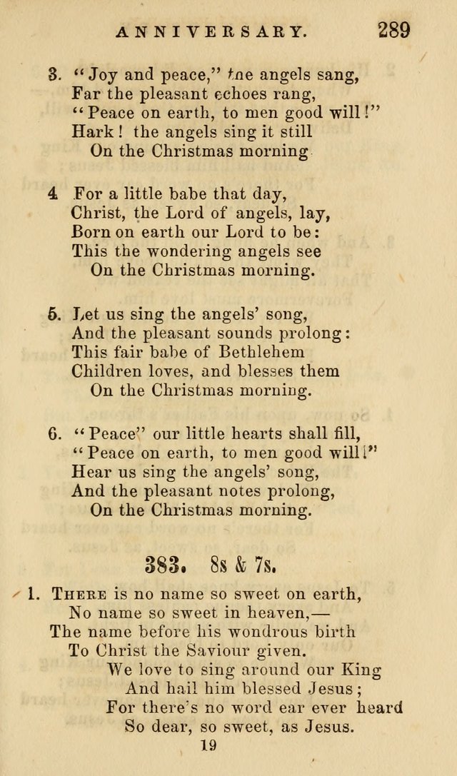 American Sunday School Hymn Book. New ed. page 290
