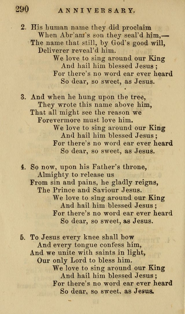 American Sunday School Hymn Book. New ed. page 291
