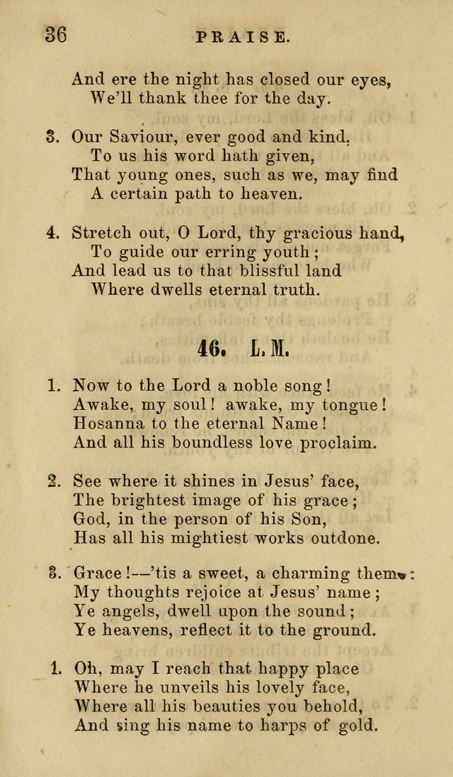 American Sunday School Hymn Book. New ed. page 37