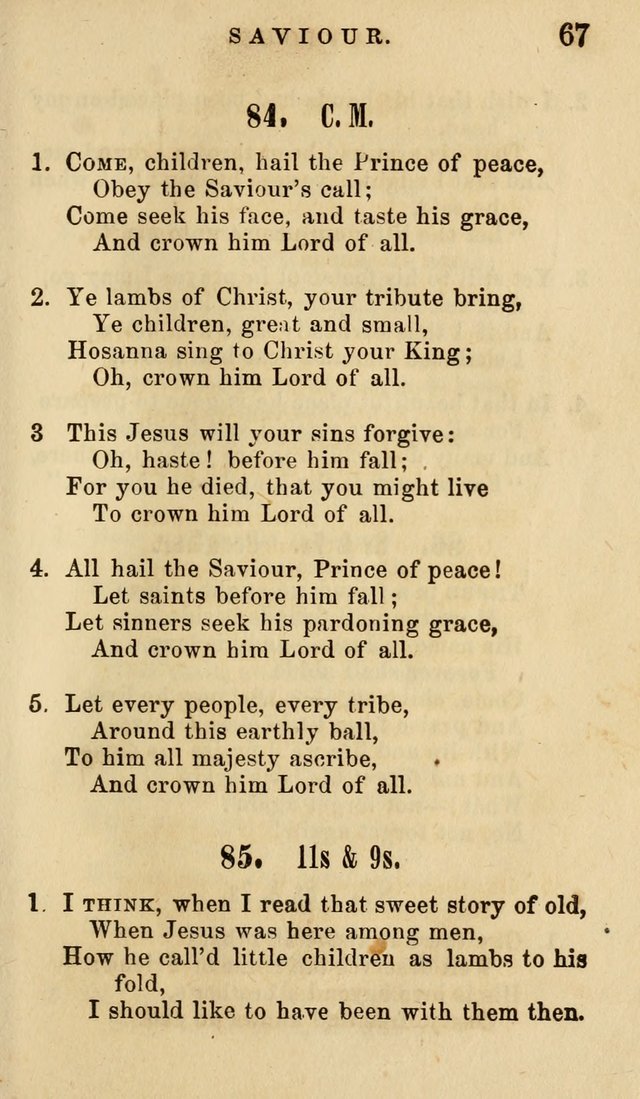 American Sunday School Hymn Book. New ed. page 68