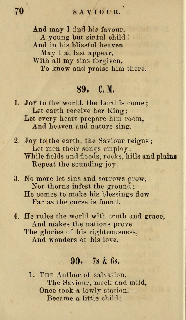American Sunday School Hymn Book. New ed. page 71