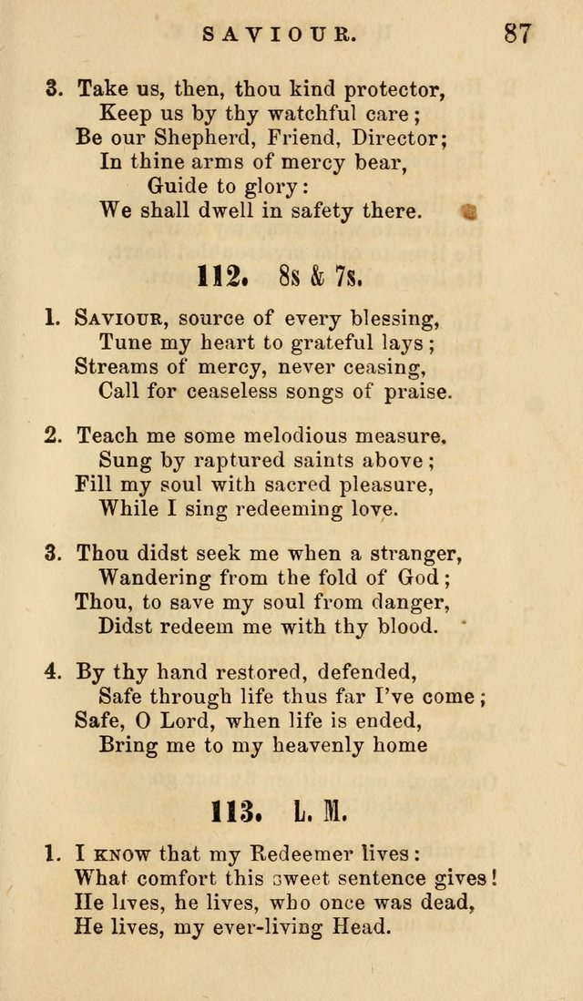 American Sunday School Hymn Book. New ed. page 88