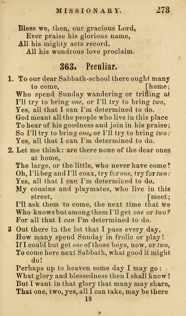 The American Sunday-School Hymn-Book page 274