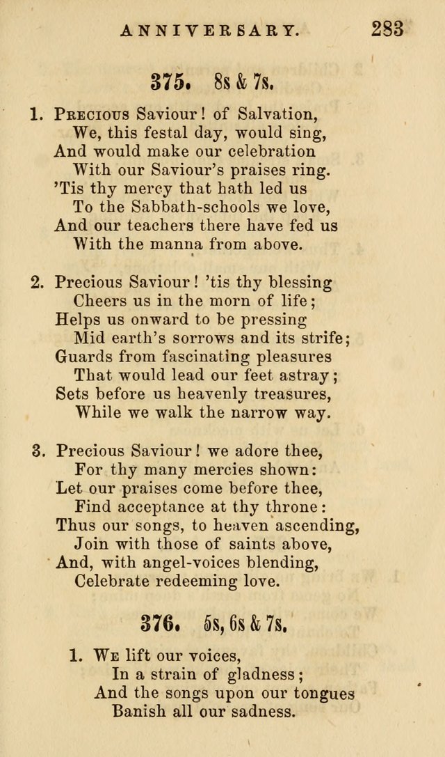 The American Sunday-School Hymn-Book page 284