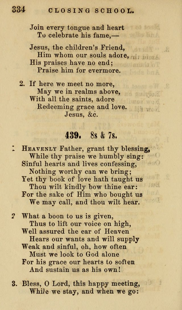 The American Sunday-School Hymn-Book page 335