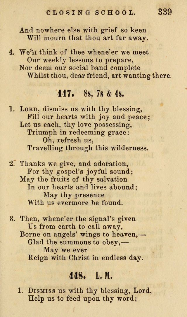 The American Sunday-School Hymn-Book page 340