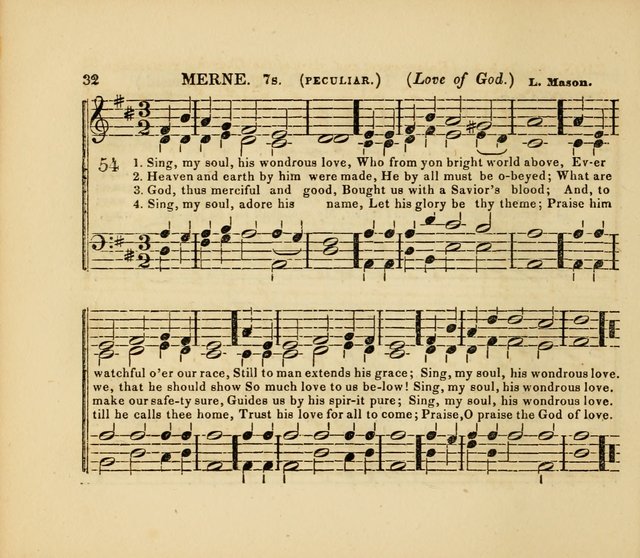 The American Sabbath School Singing Book: containing hymns, tunes, scriptural selections and chants, for Sabbath schools page 32