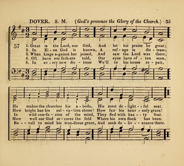 The American Sabbath School Singing Book: containing hymns, tunes, scriptural selections and chants, for Sabbath schools page 35