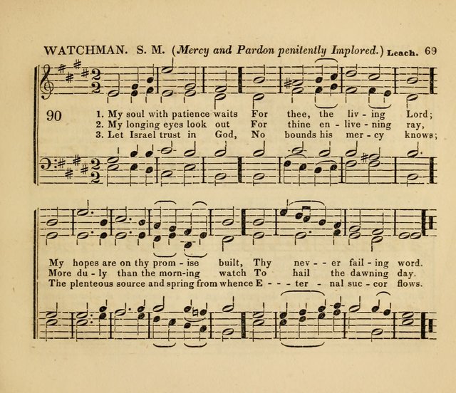 The American Sabbath School Singing Book: containing hymns, tunes, scriptural selections and chants, for Sabbath schools page 69