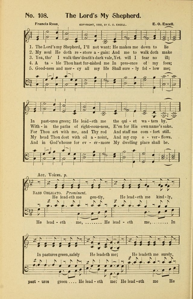 Assembly Songs: for use in evangelistic services, Sabbath schools, young peoples societies, devotional meetings, and the home page 109