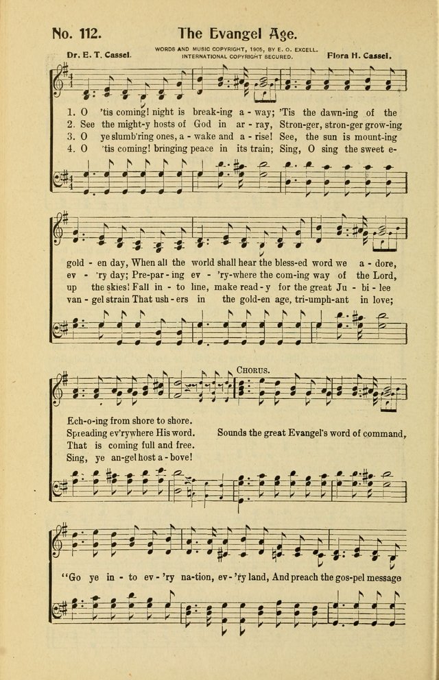 Assembly Songs: for use in evangelistic services, Sabbath schools, young peoples societies, devotional meetings, and the home page 113