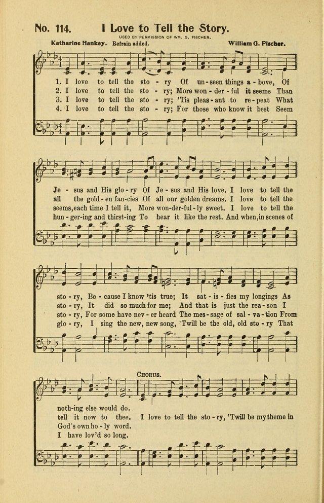 Assembly Songs: for use in evangelistic services, Sabbath schools, young peoples societies, devotional meetings, and the home page 115