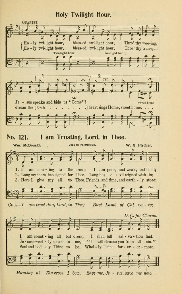 Assembly Songs: for use in evangelistic services, Sabbath schools, young peoples societies, devotional meetings, and the home page 122
