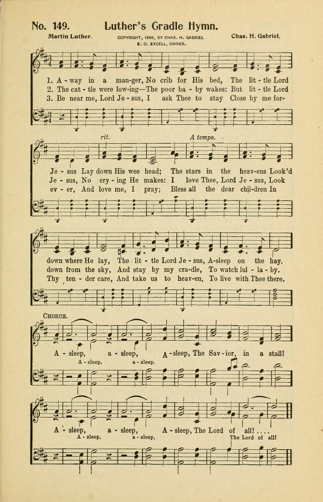 Assembly Songs: for use in evangelistic services, Sabbath schools, young peoples societies, devotional meetings, and the home page 150