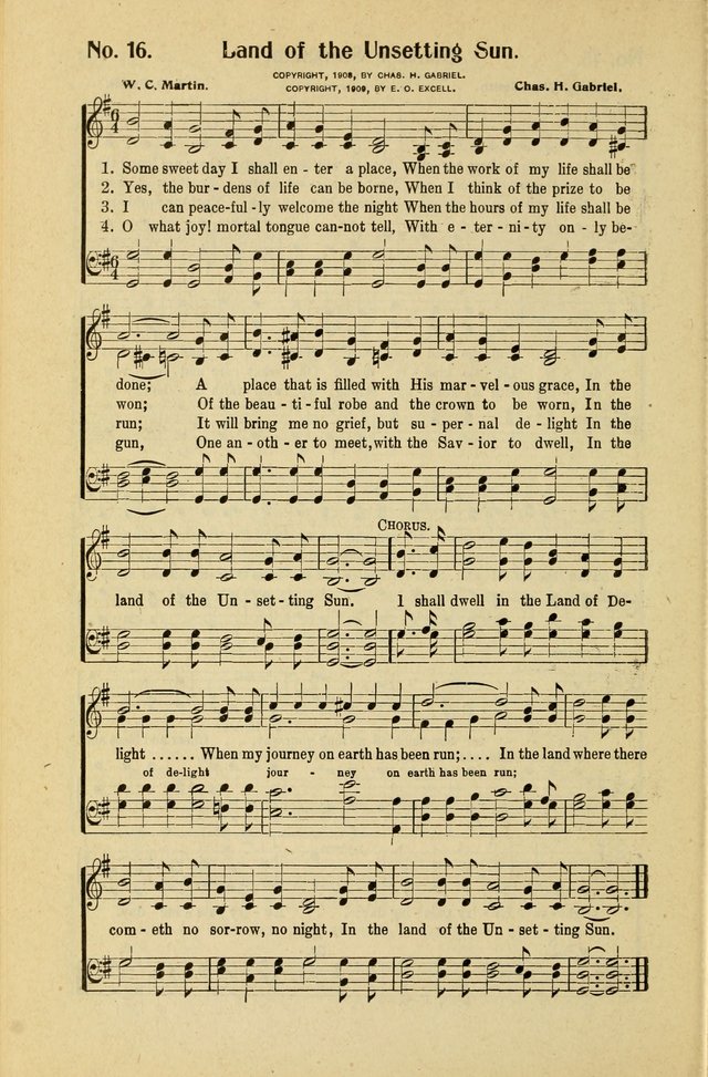 Assembly Songs: for use in evangelistic services, Sabbath schools, young peoples societies, devotional meetings, and the home page 17