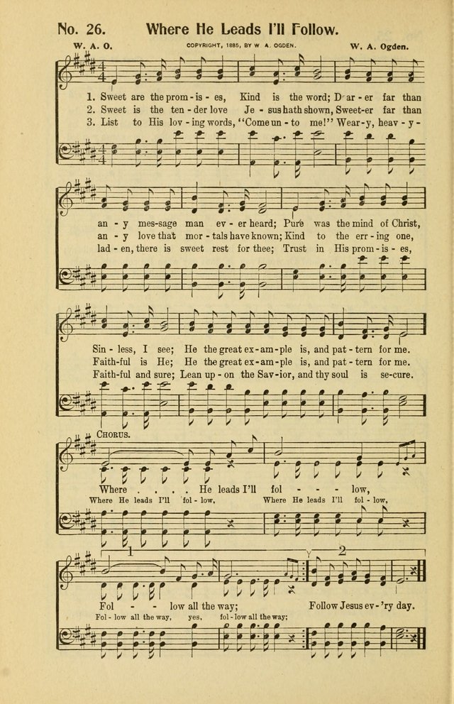 Assembly Songs: for use in evangelistic services, Sabbath schools, young peoples societies, devotional meetings, and the home page 27