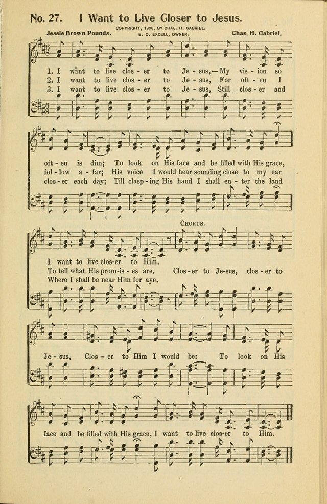 Assembly Songs: for use in evangelistic services, Sabbath schools, young peoples societies, devotional meetings, and the home page 28