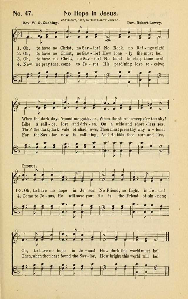 Assembly Songs: for use in evangelistic services, Sabbath schools, young peoples societies, devotional meetings, and the home page 48