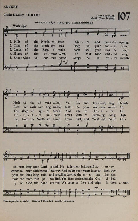 At Worship: a hymnal for young churchmen page 123