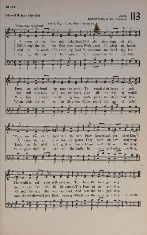 At Worship: a hymnal for young churchmen page 129