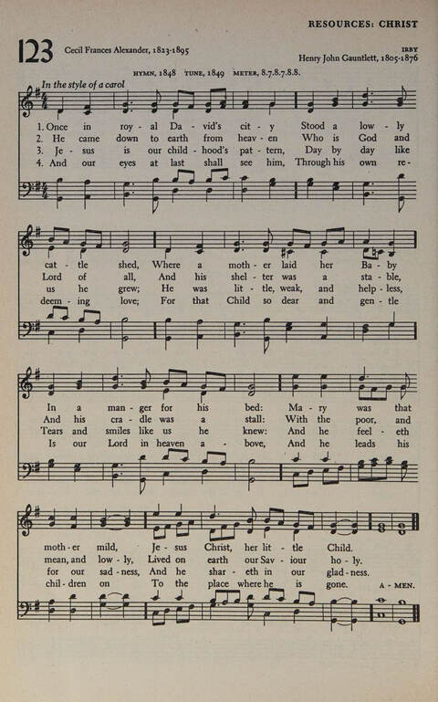 At Worship: a hymnal for young churchmen page 138