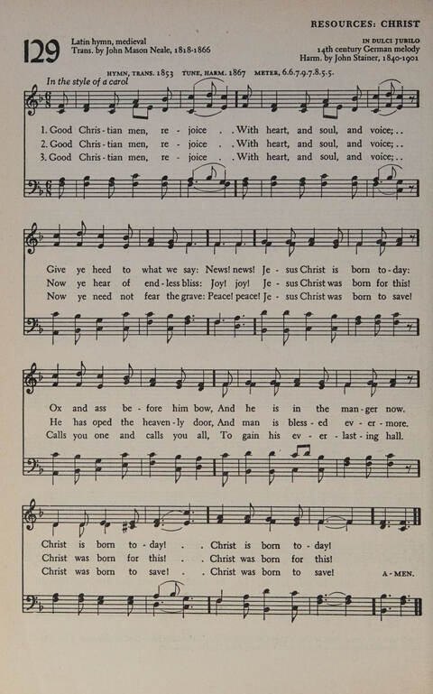 At Worship: a hymnal for young churchmen page 144