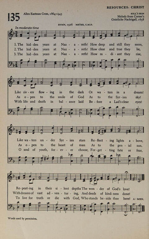 At Worship: a hymnal for young churchmen page 150