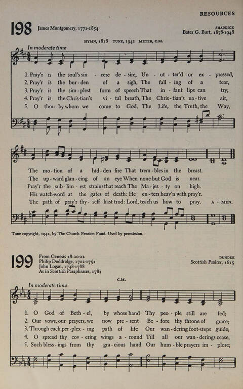 At Worship: a hymnal for young churchmen page 202