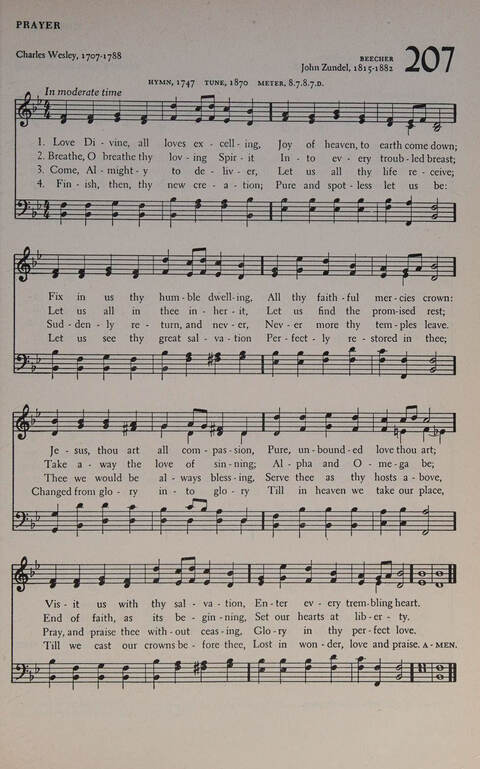At Worship: a hymnal for young churchmen page 209