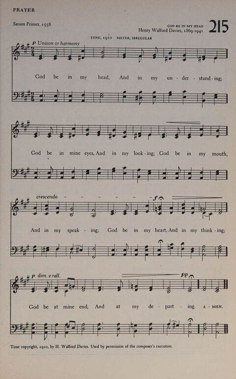 At Worship: a hymnal for young churchmen page 217