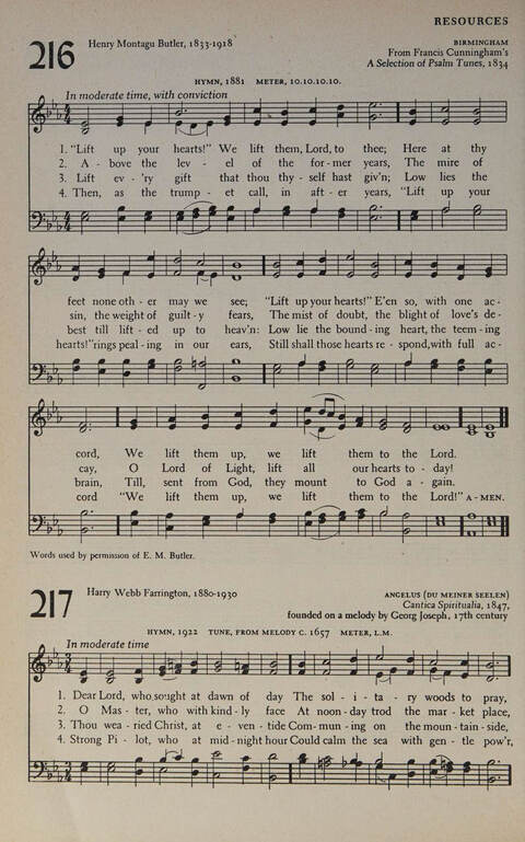 At Worship: a hymnal for young churchmen page 218
