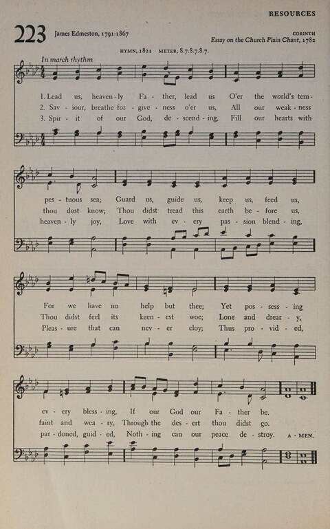 At Worship: a hymnal for young churchmen page 224