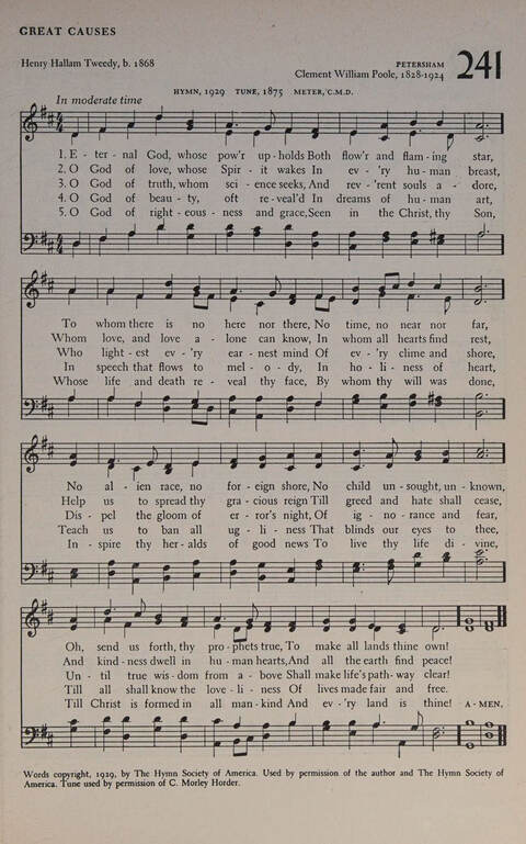 At Worship: a hymnal for young churchmen page 257
