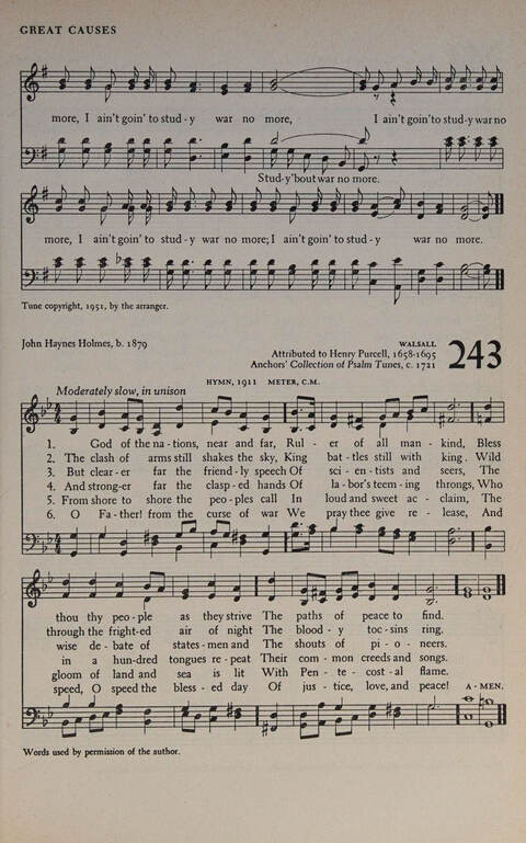 At Worship: a hymnal for young churchmen page 259