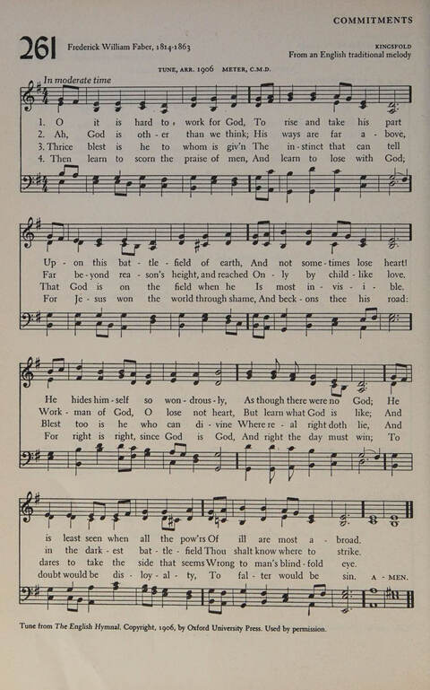 At Worship: a hymnal for young churchmen page 276