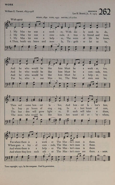 At Worship: a hymnal for young churchmen page 277